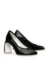 Tory Burch Black Peep Toe 90mm Heels