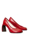 Tory Burch Pointed Toe Pump In Red