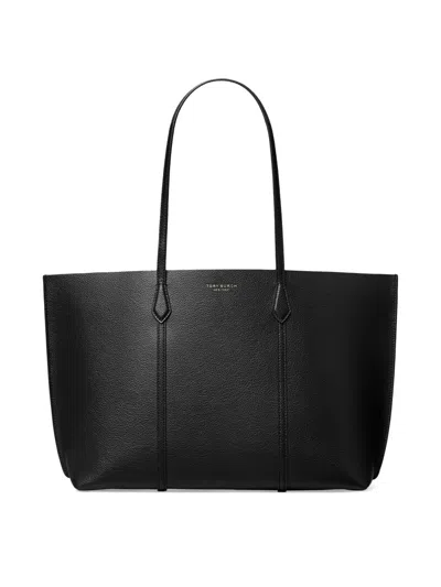 TORY BURCH WOMEN'S PERRY LOGO LEATHER TOTE BAG
