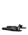 Tory Burch Pierced Slide In Perfect Black
