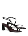 Tory Burch Pierced Strappy Heel Sandal