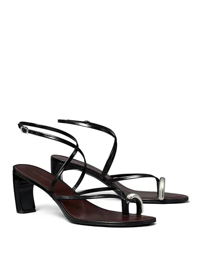 TORY BURCH WOMEN'S PIERCED STRAPPY SANDALS