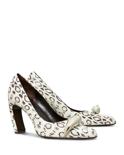 TORY BURCH WOMEN'S PIERCED XL PUMPS