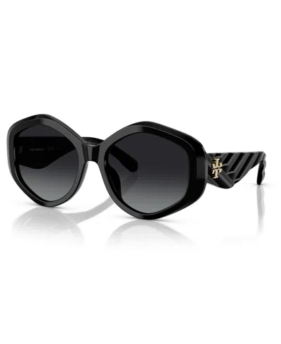 TORY BURCH WOMEN'S POLARIZED SUNGLASSES, TY7217U