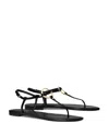 Tory Burch T-strap Sandal In Perfect Black