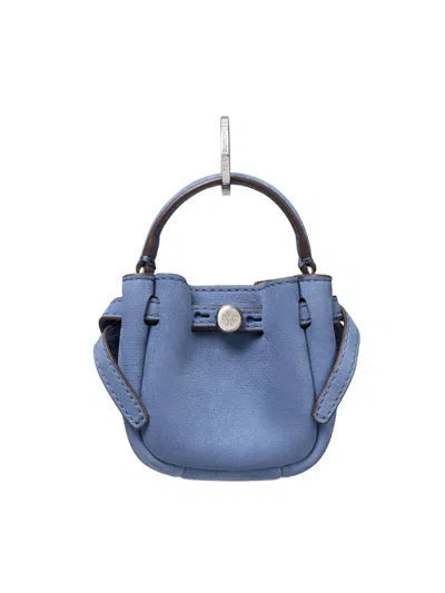 Tory Burch Romy Bucket Bag Charm In Neutral