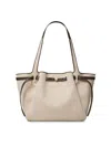 Tory Burch Romy Canvas Tote Shoulder Carryall Bag