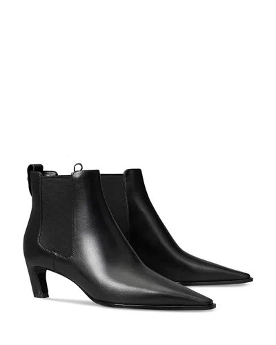 Tory Burch Women's Romy Leather Chelsea Boots In Black