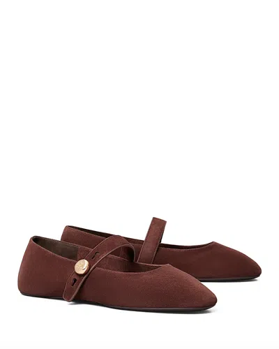 Tory Burch Women's Romy Mary Jane Flats In Brown