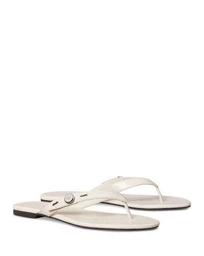 Tory Burch Women's Romy Thong Sandals In White