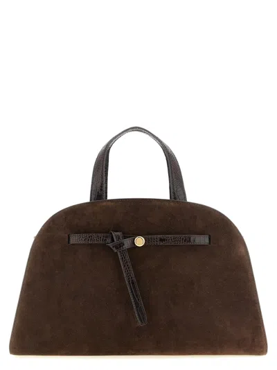 Tory Burch Women's Romy Top Case Handbag In Brown