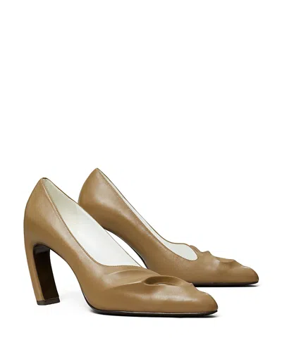 Tory Burch Women's Sculpted Pumps In Soft Acorn
