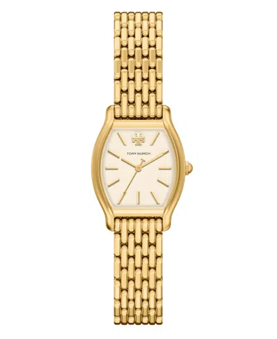 Tory Burch Women's Small Eleanor Curve Gold-tone Bracelet Watch 24mm
