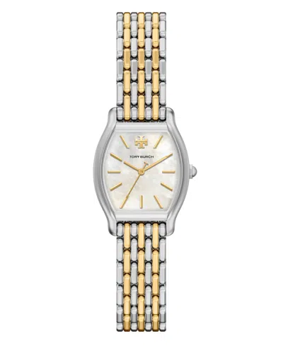 Tory Burch Women's Small Eleanor Curve Two-tone Bracelet Watch 24mm