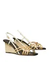 Tory Burch Multi-strap Espadrille Wedge