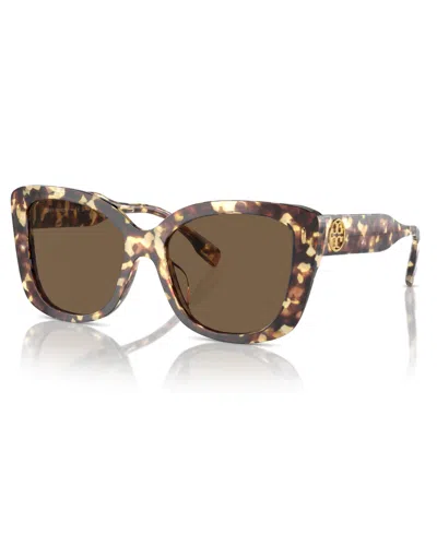 Tory Burch Woman Sunglass Ty7198u In Dark Brown