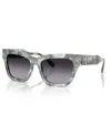 Tory Burch Woman Sunglass Ty7208u In Black Marble