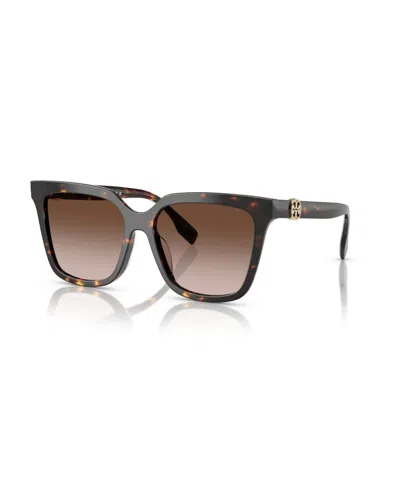 Tory Burch Women's Sunglasses Ty7212d In Brown Tortoise