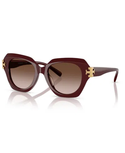 Tory Burch Women's Sunglasses Ty7215u In Brown Gradient