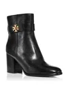 Tory Burch Women's T Lock High Heel Ankle Boots In Perfect Black