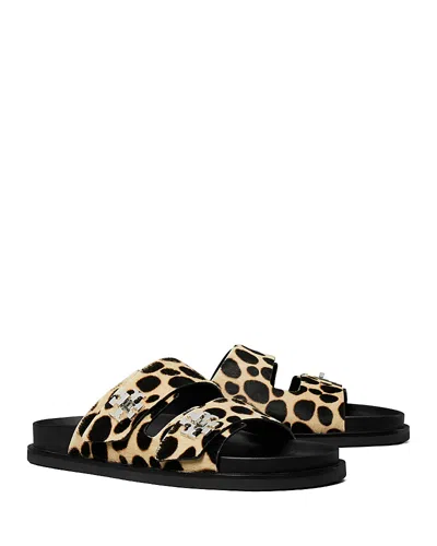 Tory Burch Women's T Lock Sport Slide Sandals In Brown