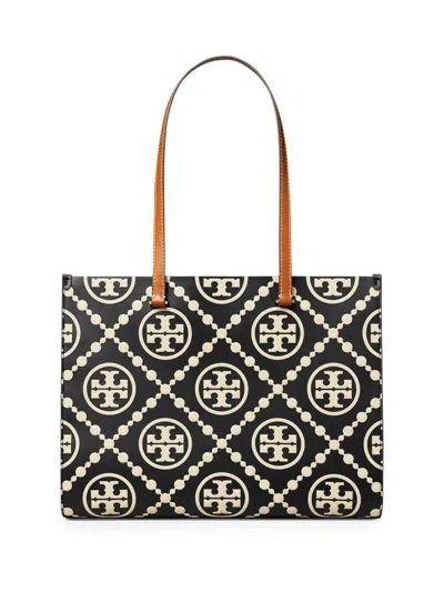 Tory Burch Women's T Monogram Embossed Leather Tote Bag In Multi