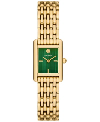 TORY BURCH WOMEN'S THE ELEANOR GOLD-TONE STAINLESS STEEL BRACELET WATCH 28MM