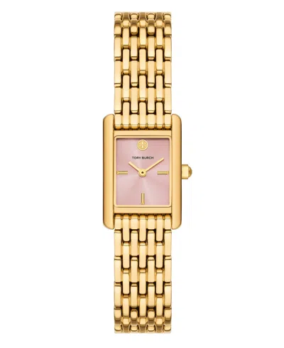 Tory Burch Women's The Eleanor Small Quartz Two-hand Gold Stainless Steel, 20mm