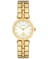 Tory Burch Women's The Kira Gold-tone Stainless Steel Bracelet Watch 30mm In No Color