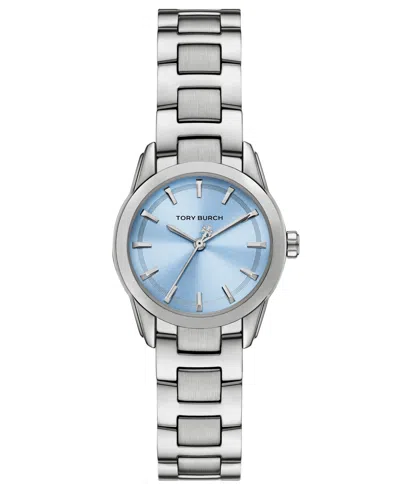 Tory Burch Women's The Miller Stainless Steel Bracelet Watch 28mm In Silver