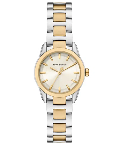 Tory Burch Women's The Miller Two-tone Stainless Steel Bracelet Watch 28mm In Multi