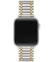 Tory Burch Women's The Miller Two-tone Stainless Steel Link Bracelet For Apple Watch 38mm/40mm/41mm In Two-tone