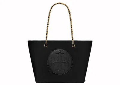 Pre-owned Tory Burch Women's  Ella Chain Tote In Black
