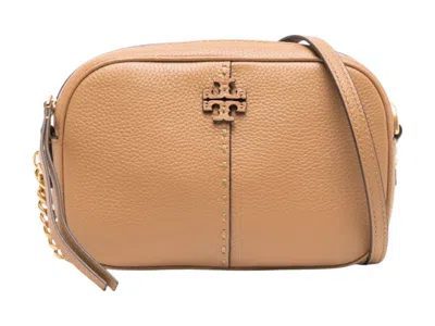 Pre-owned Tory Burch Women's  Mcgraw Camera Bag In Tiramisu