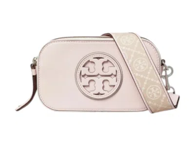 Pre-owned Tory Burch Women's  Miller Patent In Pale Pink