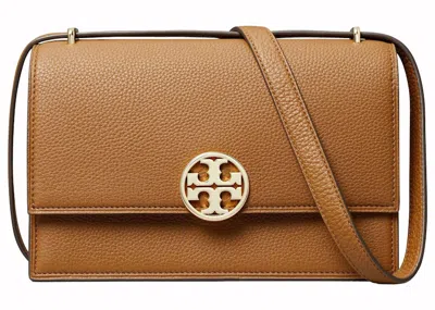 Pre-owned Tory Burch Women's  Miller Shoulder Bag In Forest Brown
