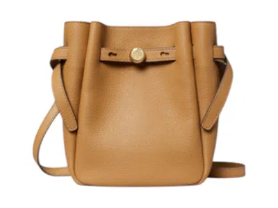Pre-owned Tory Burch Women's  Romy Small Crossbody In Tiramisu