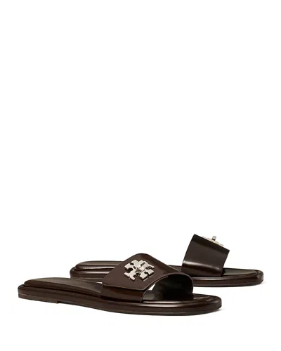 TORY BURCH WOMEN'S TURNLOCK SLIDE SANDALS