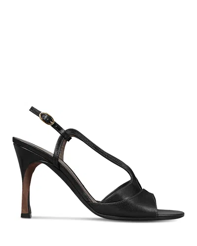 Tory Burch Women's Twisted Heel Sandals In Black
