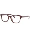 Tory Burch Women's Ty2110u 53mm Optical Frames In Red