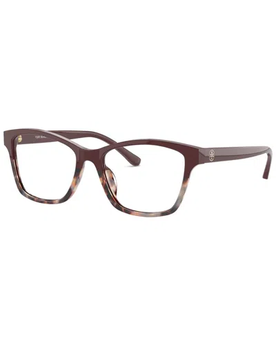 Tory Burch Women's Ty2110u 53mm Optical Frames In Red