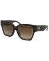 Tory Burch Women's Ty7180u 52mm Sunglasses In Brown