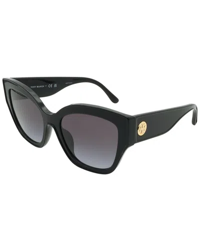 Tory Burch Women's Ty7184u 54mm Sunglasses In Black