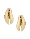 Tory Burch Small Wave Earrings In Gold