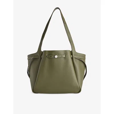 Tory Burch Womens Leccio Romy Leather Tote Bag