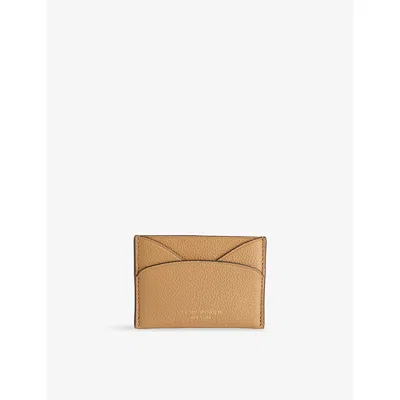 Tory Burch Womens Tiramisu Romy Flat Leather Card Case