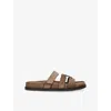 Tory Burch Ines Slides In Tan