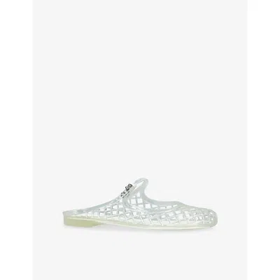 TORY BURCH WOMENS WHITE MELLOW MARY JANE JELLY SHOES EUR 36 / 3 UK