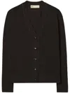 Tory Burch Simone Cardigan In Black