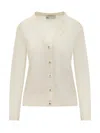 Tory Burch Wool And Silk Cardigan